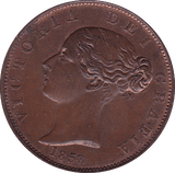 1853 HALFPENNY ( BU ) - Halfpenny - Cambridgeshire Coins