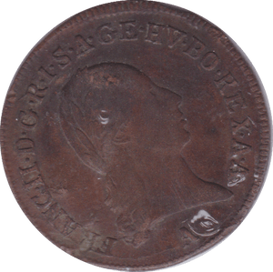 1800 AUSTRIA 1 KRUZER