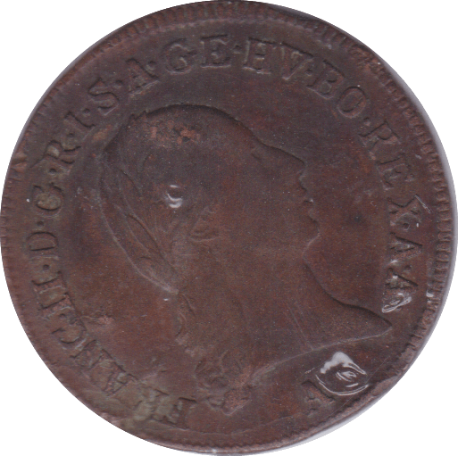 1800 AUSTRIA 1 KRUZER