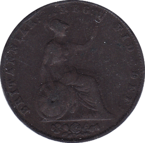 1853 HALFPENNY ( F ) - Halfpenny - Cambridgeshire Coins