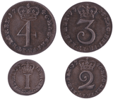 1746 MAUNDY SET GEORGE II