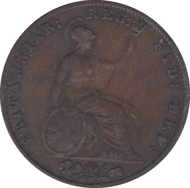 1854 HALFPENNY ( VF ) C - Halfpenny - Cambridgeshire Coins