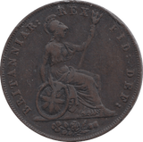 1827 HALFPENNY ( GVF ) C - Halfpenny - Cambridgeshire Coins