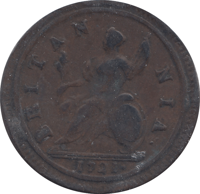 1721 HALFPENNY ( VF )