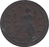1721 HALFPENNY ( VF )