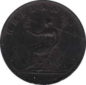 1806 HALFPENNY ( VF ) B