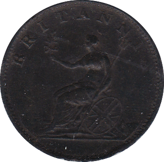 1806 HALFPENNY ( VF ) B