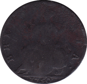1750 HALFPENNY ( FAIR ) B