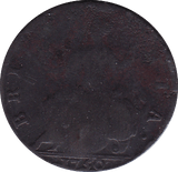 1750 HALFPENNY ( FAIR ) B