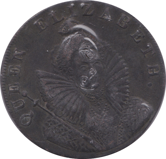 1794 CHICHESTER HALFPENNY TOKEN ( GF )