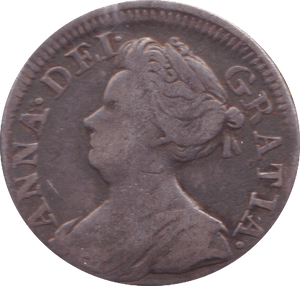 1708 MAUNDY THREEPENCE ( VF )