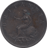 1799 HALFPENNY ( VF )