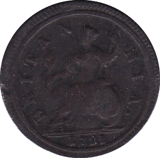 1721 HALFPENNY ( F )