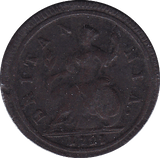 1721 HALFPENNY ( F )