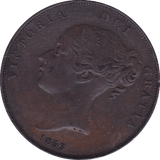 1853 PENNY ( EF ) - Penny - Cambridgeshire Coins