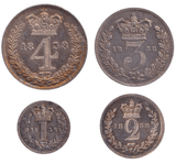 1838 MAUNDY SET VICTORIA - Maundy Set - Cambridgeshire Coins