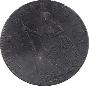 1795 EARL HOLME HALFPENNY TOKEN