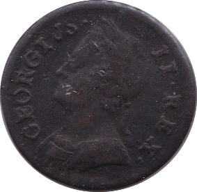 1746 FARTHING ( VF )