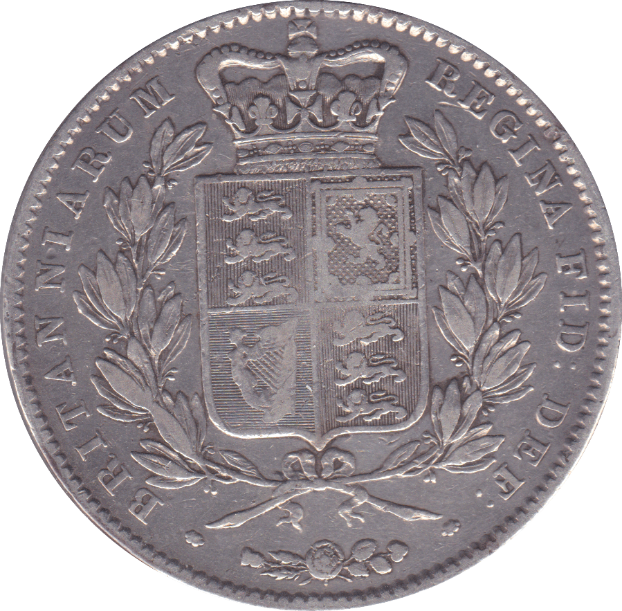 1845 CROWN ( GF ) CINQ E - Crown - Cambridgeshire Coins