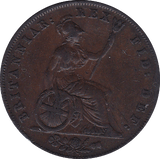 1827 HALFPENNY ( GVF ) B - Halfpenny - Cambridgeshire Coins