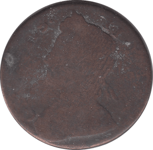 1736 HALFPENNY ( FAIR ) B