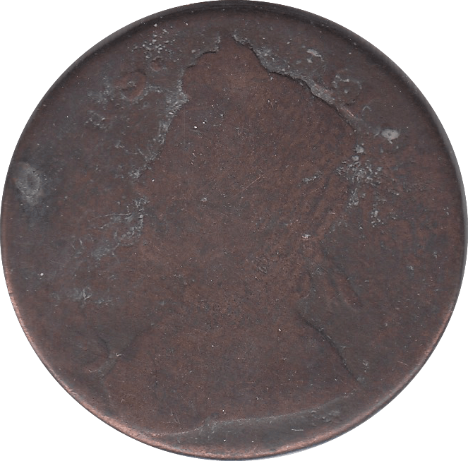 1736 HALFPENNY ( FAIR ) B