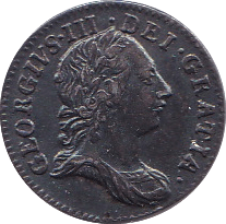 1762 MAUNDY THREEPENCE ( VF )