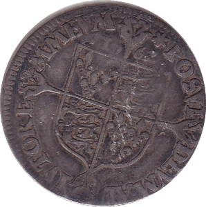 1562 ELIZABETH 1ST SIXPENCE  ER ( SPINK 2594  ) REF 24