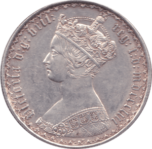 1853 FLORIN ( AUNC ) B - Florin - Cambridgeshire Coins