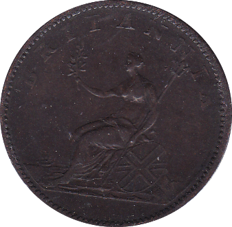 1806 HALFPENNY ( GVF )