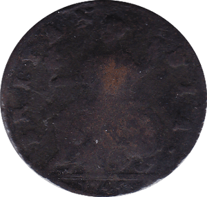 1745 HALFPENNY ( FAIR ) B