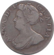 1706 MAUNDY FOURPENCE ( GF )