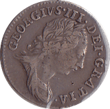 1762 MAUNDY THREEPENCE ( GF )