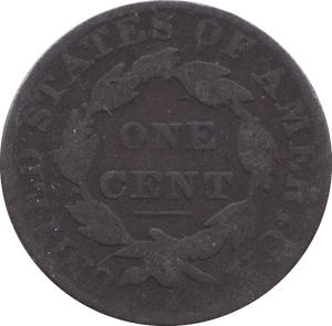 1828 USA ONE CENT - WORLD COINS - Cambridgeshire Coins