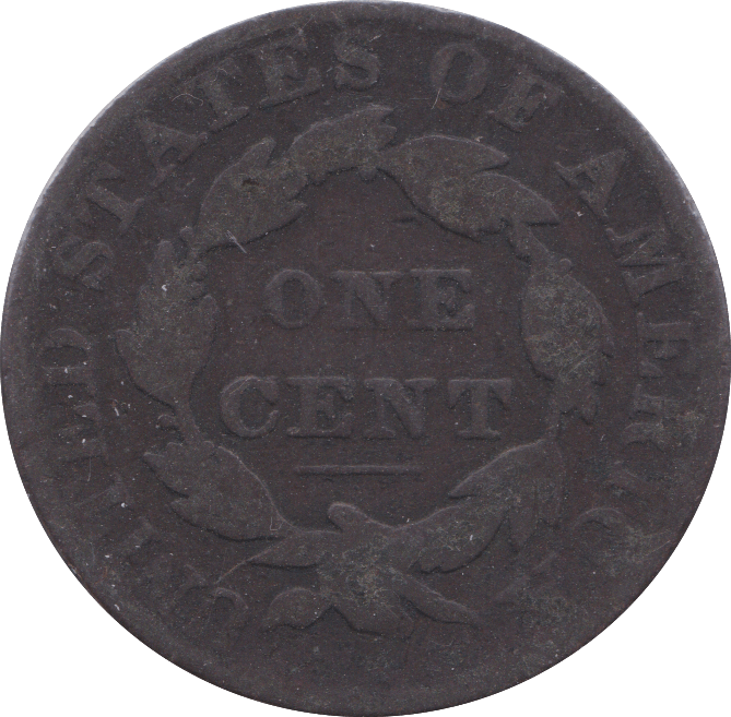 1828 USA ONE CENT - WORLD COINS - Cambridgeshire Coins