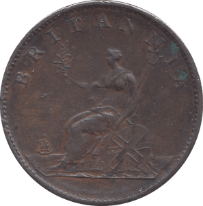 1806 HALFPENNY ( GVF ) A