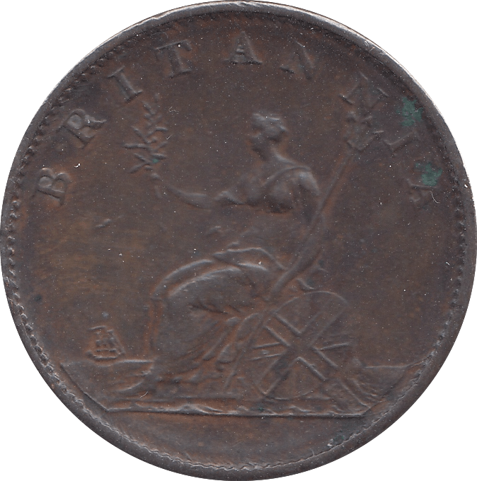 1806 HALFPENNY ( GVF ) A