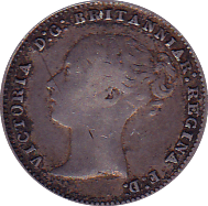 1854 FOURPENCE ( VF ) SMALL PLUG - Fourpence - Cambridgeshire Coins
