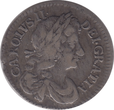1682 MAUNDY FOURPENCE ( VF )