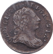 1780 MAUNDY TWOPENCE ( VF )