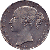 1844 CROWN ( VF ) CINQ - Crown - Cambridgeshire Coins
