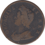 1729 HALFPENNY ( VF )
