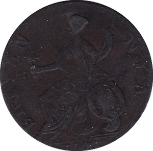 1775 HALFPENNY ( F )