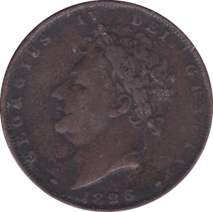 1826 FARTHING ( GF ) - Farthing - Cambridgeshire Coins