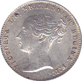 1843 FOURPENCE ( AUNC ) - Fourpence - Cambridgeshire Coins