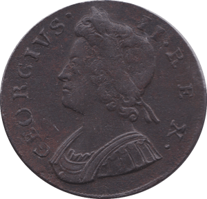 1737 HALFPENNY ( VF )