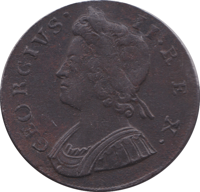 1737 HALFPENNY ( VF )