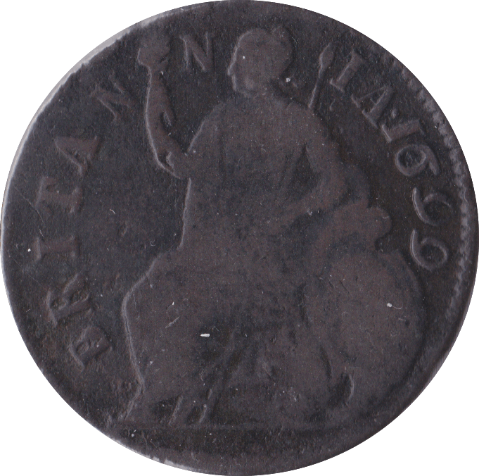 1699 HALFPENNY ( GF ) A