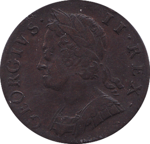 1746 HALFPENNY ( VF )