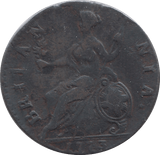 1773 HALFPENNY ( GF ) B